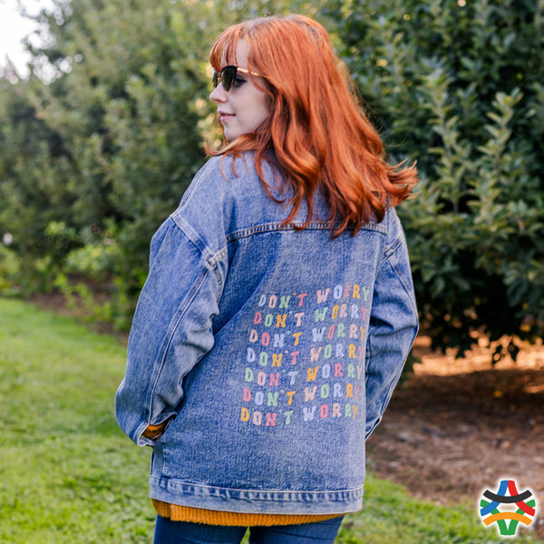 CUSTOM DENIM JACKETS w/YOUR ART |5 Sizes