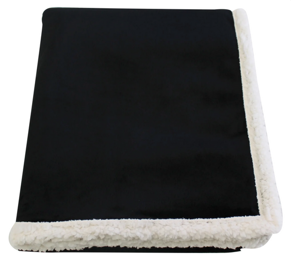 Joe Mandur, Jr.© "Grizzly" Embroidered Country Lambswool Throw|9 Colors