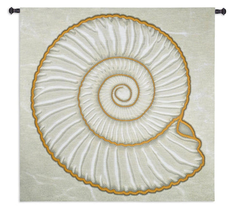 Ammonite Wall Tapestry - Boucle/Lurex