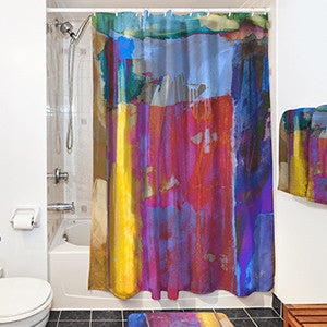 Shower Curtain Custom Printed with Your Art Design or Photo Image - 
