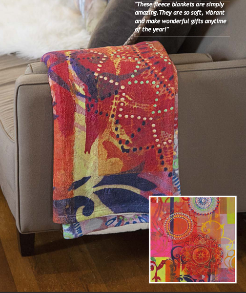 Plush Coral Fleece Blankets Custom with Your Art Design - 
 - 2