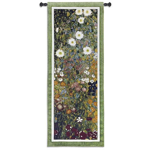 Gustav Klimt© Flower Garden Wall Tapestry