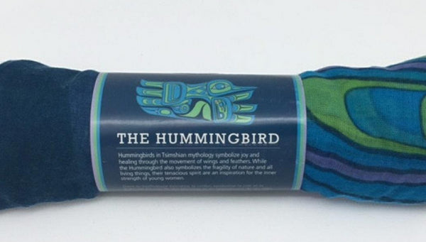 Hummingbird Voile Scarf-Shawl-Sarong by Randy Wisla© - 
 - 4