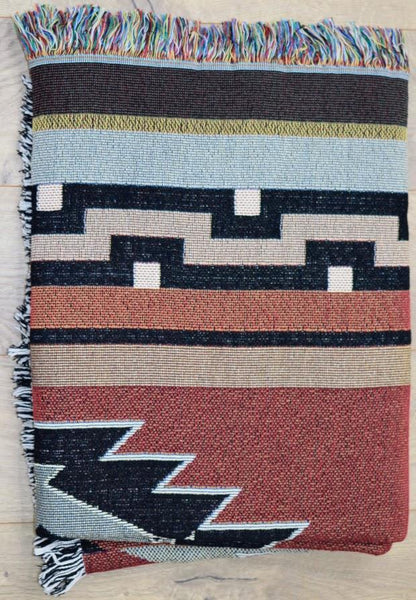Southwest Kaibob Woven Cotton Throw Blanket