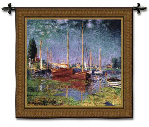 Claude Monet&copy; Argenteuil Wall Tapestry - 

