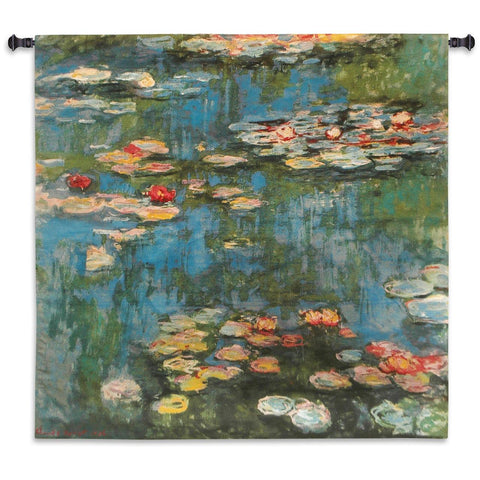 Claude Monet© Water Lilies Wall Tapestry|2 Sizes