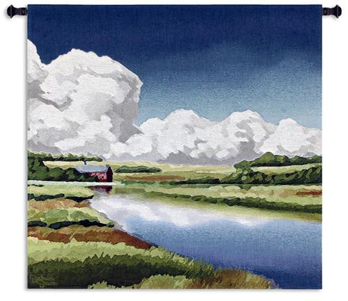 Norfolk Broads Wall Tapestry – Woven Art & Beyond LLC