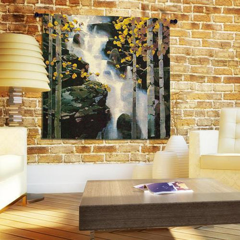 Waterfall Wall Tapestry w/Boucle by Michael O'Toole&copy; - 
 - 1
