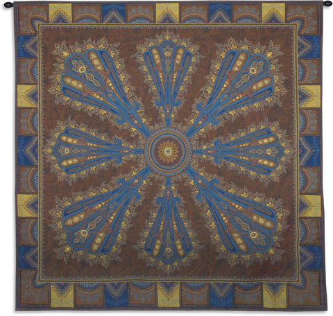 Persia Chocolate Wall Tapestry w/Lurex Fill by Bob Bergin©