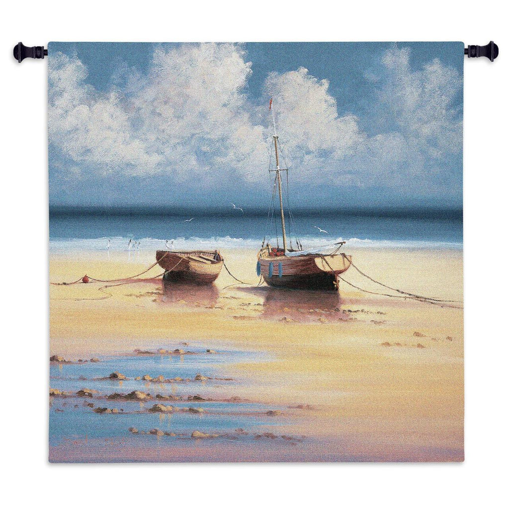 Restful Moorings Wall Tapestry by David Short©