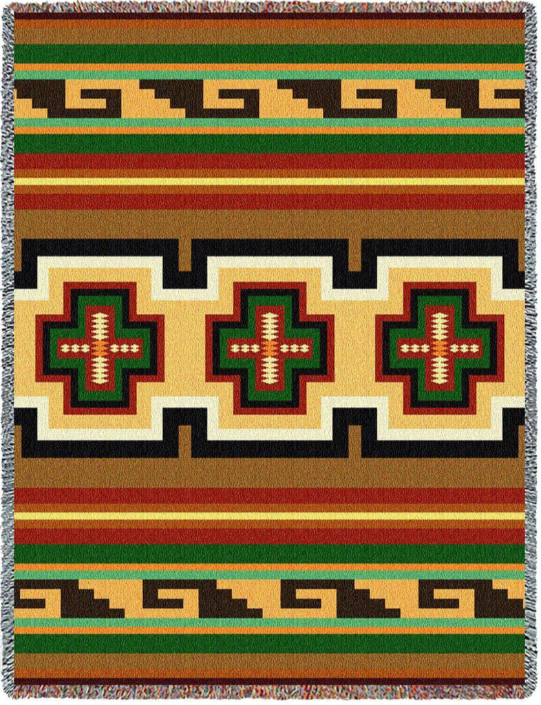 Southwest Hayat Geometric Woven Throw Blanket
