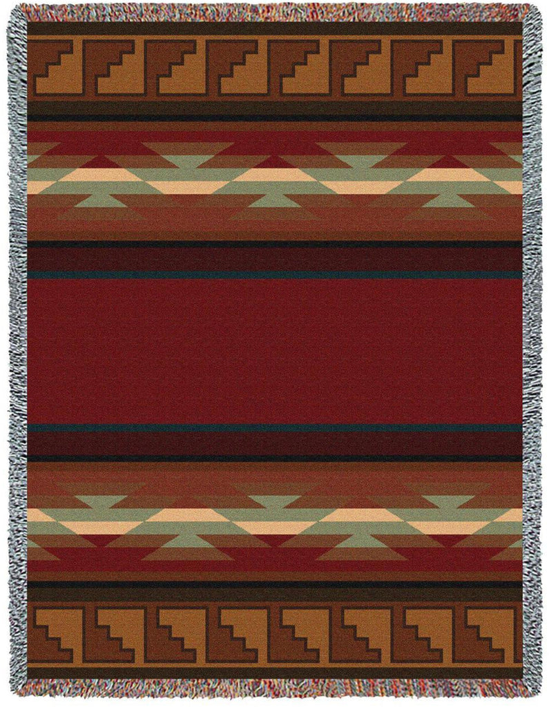 Southwest Pasqual Geometric Woven Throw Blanket