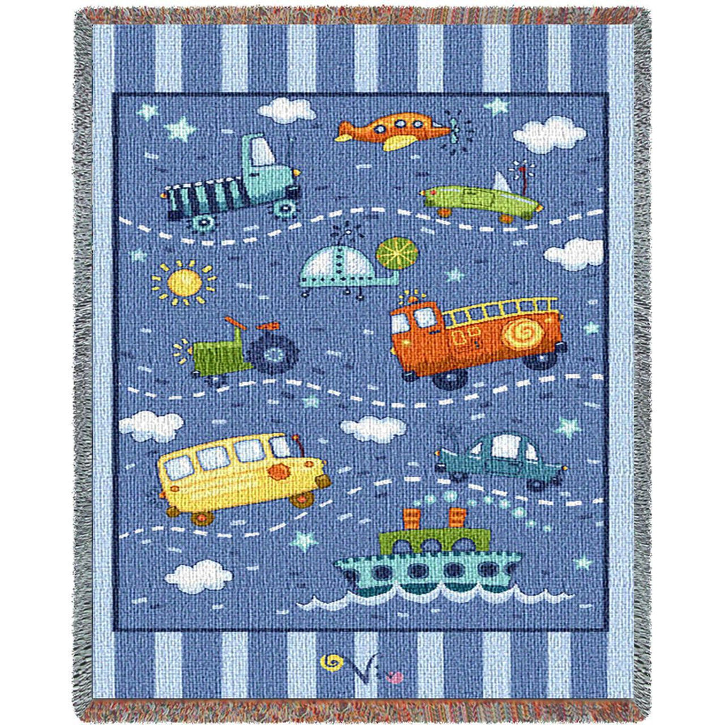 Transportation Toys Small Blanket