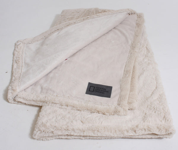 Velvafur™ Plush Faux Fur/Micro Fur Reversed Throw Blanket|2 Colors|Decorating Option