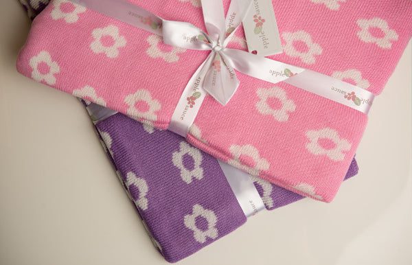 Bamboo Flower Baby Blankets|2 Colors - 
 - 4