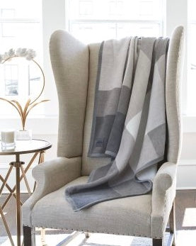 Biederlack® Timeless Gray Throw Blanket