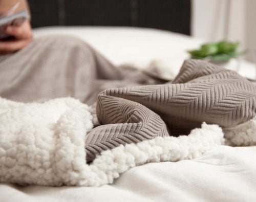 Faux Lambswool Throw Blanket|8 Colors|Decorating Option