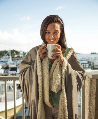 Faux Lambswool Throw Blanket|8 Colors|Decorating Option