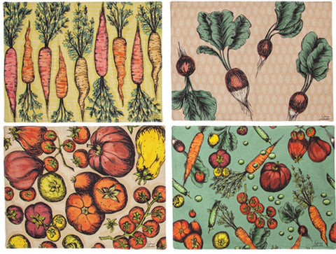 Veggies Placemats|Set of 4