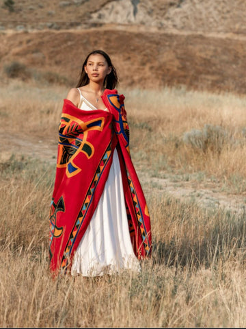 Dawn Oman© Turtle Dance Velura Throw