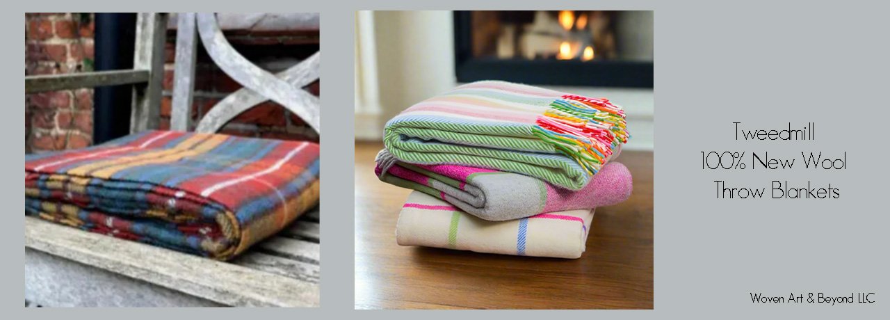 Tweedmill 100% Wool Blankets