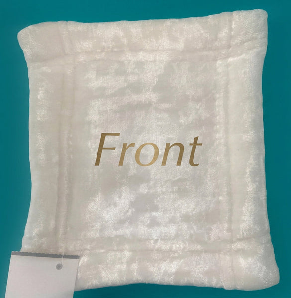 Custom Crushed Velvet Fleece Blanket w/Your Art
