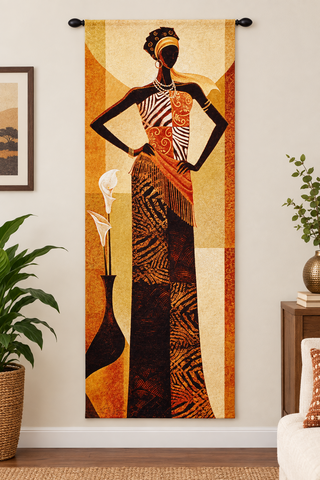 Amira Wall Tapestry by Keith Mallet©