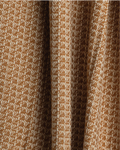 Textured Block Natural 2 Layer Cotton Throw Blanket – Woven Art