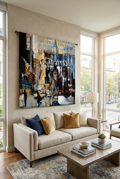 Marion's Wall Tapestry by Ana Perpinya© - Cityscape