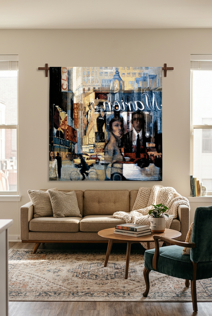 Marion's Wall Tapestry by Ana Perpinya© - Cityscape