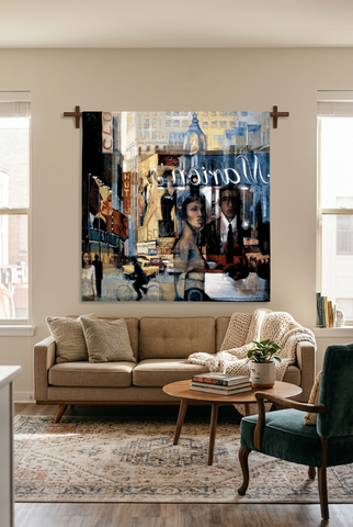 Marion's Wall Tapestry by Ana Perpinya© - Cityscape