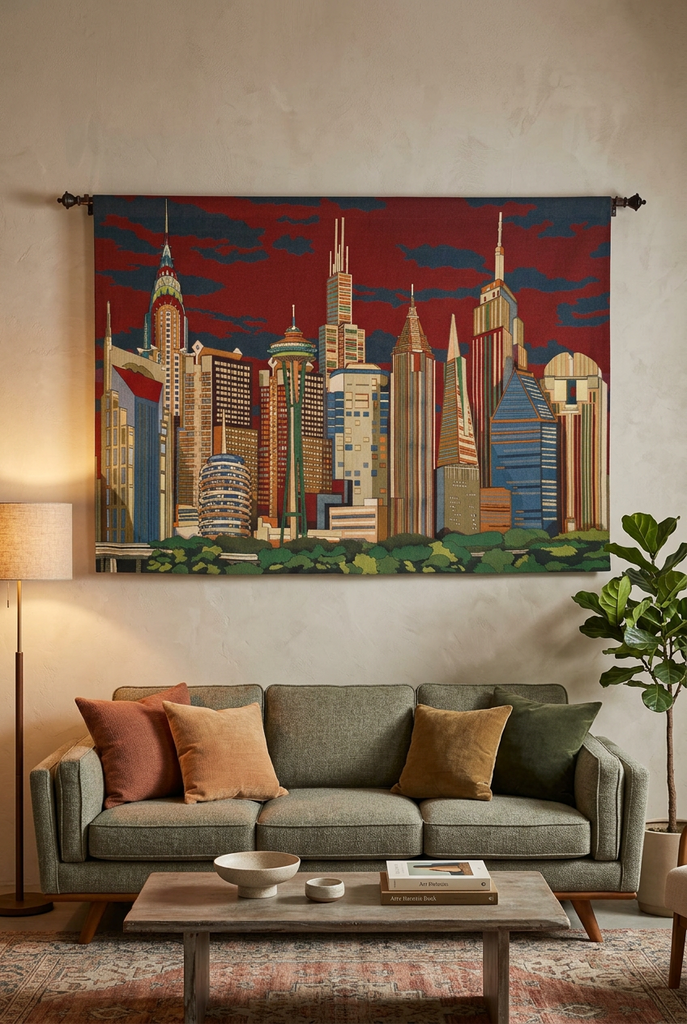Citiliners Wall Tapestry - Cityscape