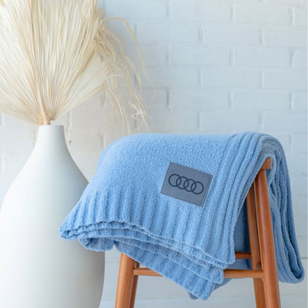 The Coastal Throw - Ocean Blue|Custom Decorating Option