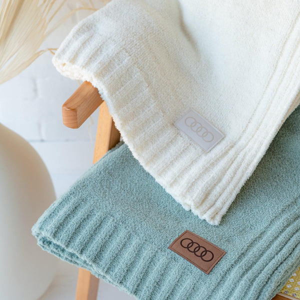 The Coastal Throw - Ivory|Custom Decorating Option