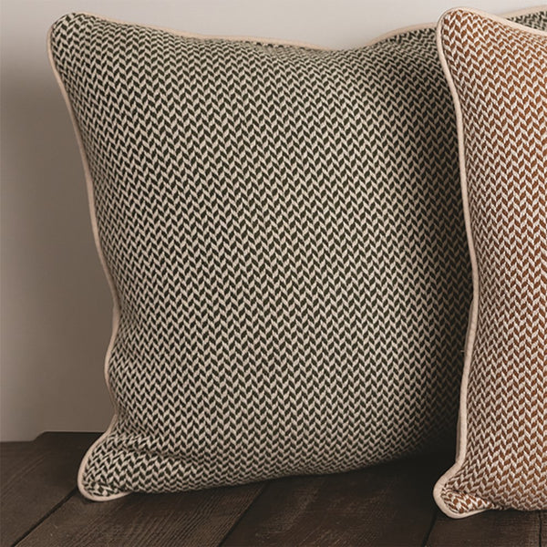 Dashing Texture Woven Cotton Pillows|3 Color Patterns