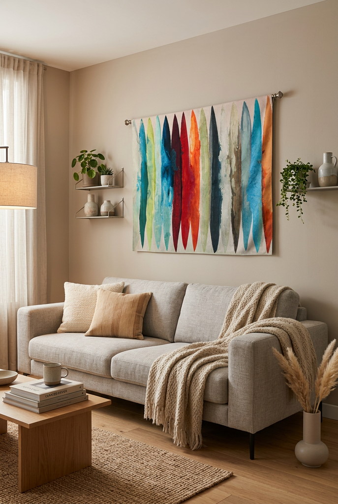 Even Flow Wall Tapestry by Randy Hibberd© |3 Sizes
