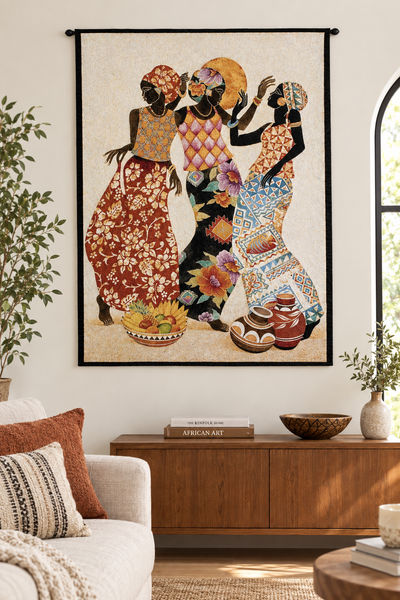 Jubilation Wall Tapestry by Keith Mallet©