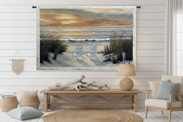 Paradise Sunset Wall Tapestry by Diane Romanello©