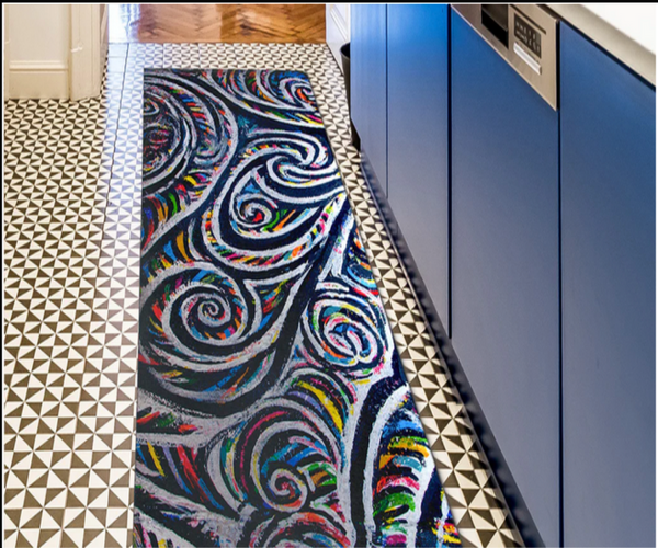 Custom OUTDOOR "RUNNER" Area Rug w/Your Art Design|3 SIZE OPTIONS