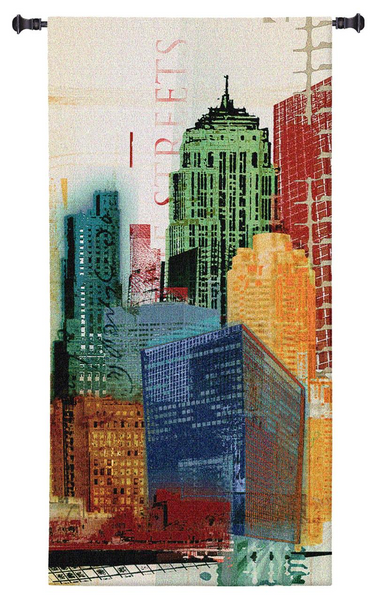 Urban Style II Wall Tapestry by Noah James© - Cityscape|3 Sizes