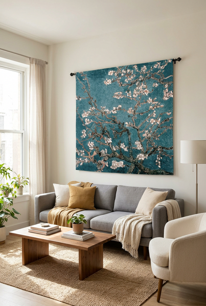 Van Gogh© Almond Blossom Wall Tapestry|2 Sizes