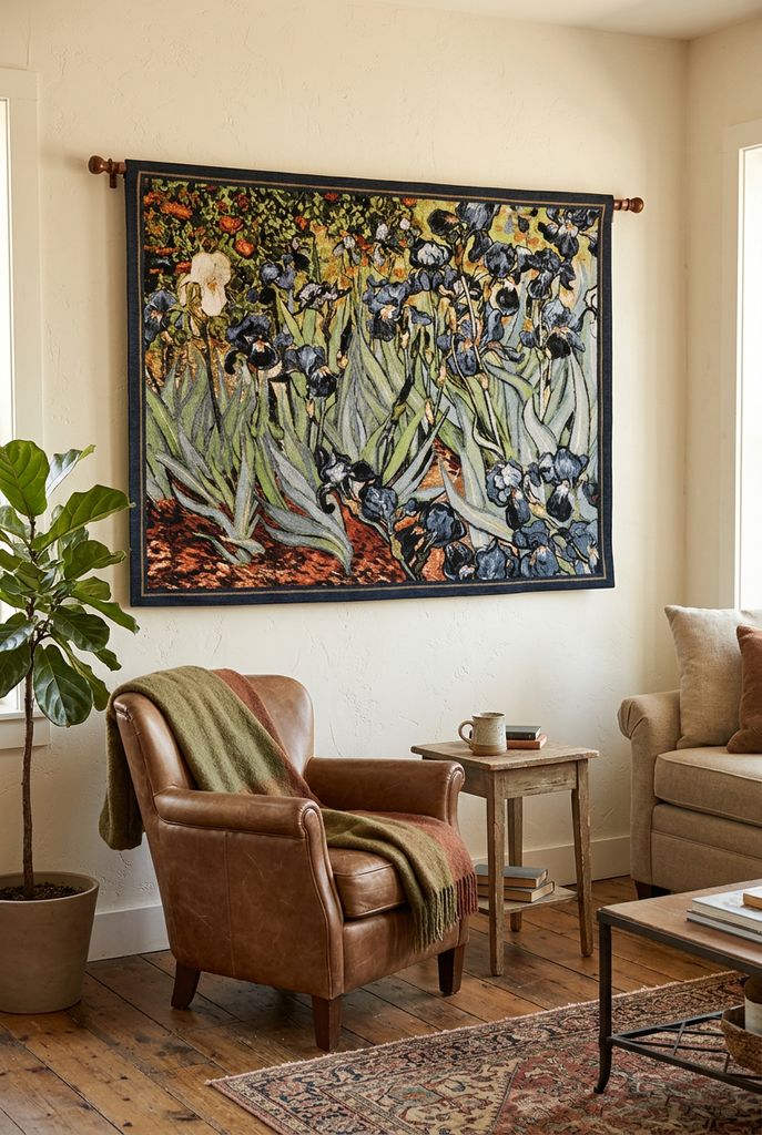 Van Gogh© Irises Wall Tapestry