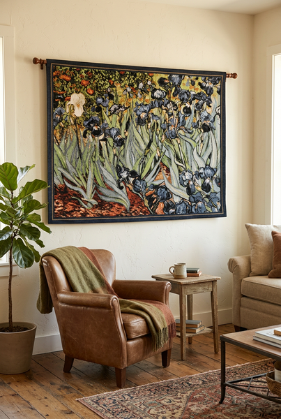 Van Gogh© Irises Wall Tapestry