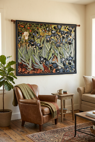 Van Gogh© Irises Wall Tapestry