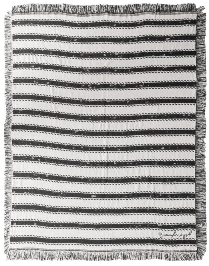 Nautical Wonder Woven Cotton Throw Blanket