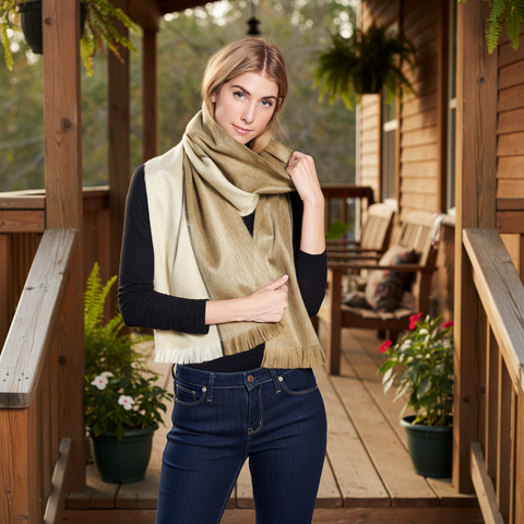 Alabasta Alpaca Scarf - Ecuador