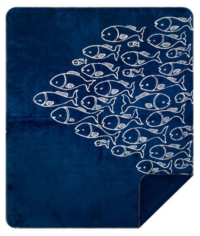 Blue Fins Denali Microplush™ Throw Blanket