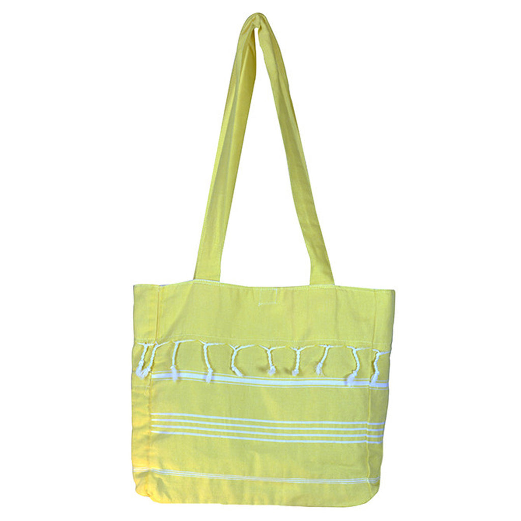 Didyma Cotton Beach-Spa Bag - Yellow - 
 - 1