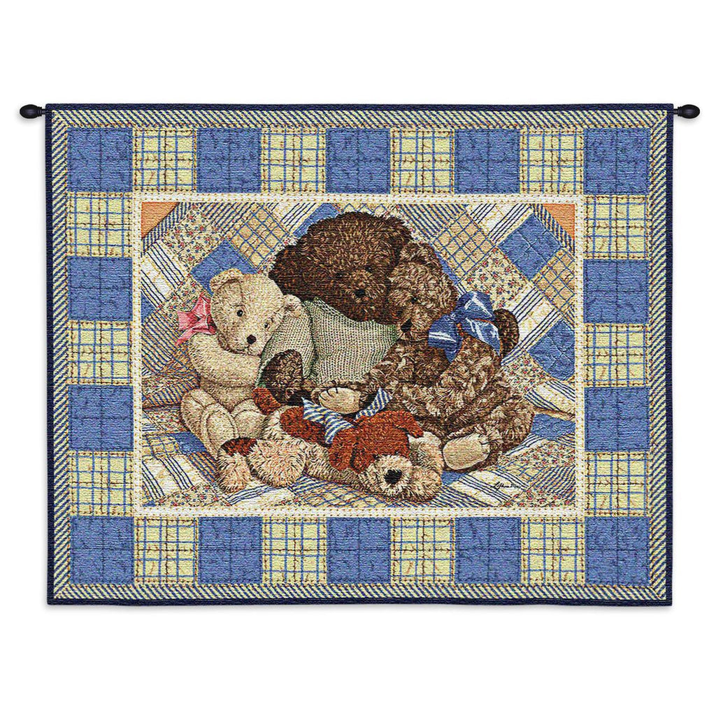 Bear Hugs Wall Tapestry