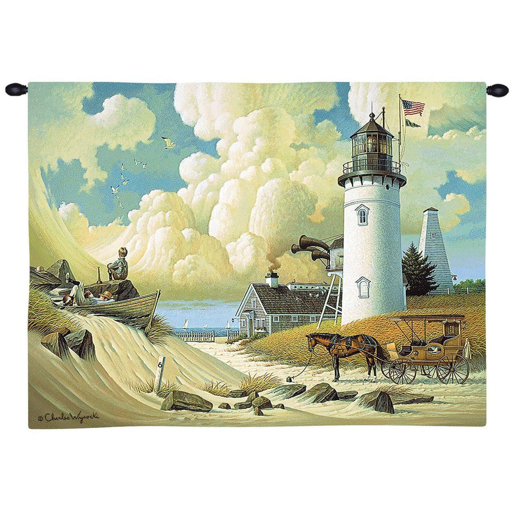 Dreamers Wall Tapestry  by Charles Wysocki©